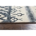 thumbnail image 3 of Alora Decor Lavine 2'6" x 8' Tribal Motif Natural/Gray/Dk Blue/Blue Area Rug, 3 of 4