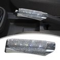 thumbnail image 3 of Crystal Car Handbrake Cover Universal Luxury para mujeres Truck SUV Car Styling Blanco kusrkot Cubierta de freno de mano, 3 of 8