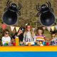 thumbnail image 2 of Globos de araña Globos de animales Globos de papel de araña negros para fiestas temáticas de arañas Suministros para fiestas de cumpleaños Decoraciones Decoraciones para fiestas de Halloween Glob, 2 of 5