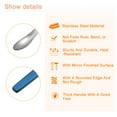 thumbnail image 3 of Stainless Steel Long Stirring Spoon, 2Pack 10-Inch Coffee Stir Sticks for Party Bar Restaurant(Silver Blue), 3 of 6