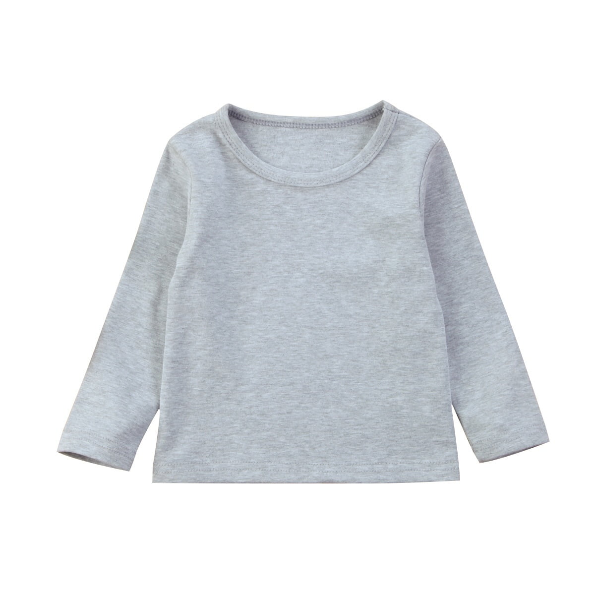 Baby Girl T shirt Baby Long Sleeve Tops t shirt Blouse Cotton Candy Color Kids Casual Tees for Girls Children Tops 1 5Y