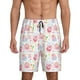 thumbnail image 1 of Balery Cute Pig Pantalones cortos de pijama de punto de algodón para hombre con cinturilla y bolsillos-Medium, 1 of 6