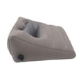 thumbnail image 2 of Almohada de cuña de viaje, almohada de cuña inflable, almohada de cama de inflado y deflación rápida, almohada de cuña soplada para lectura en el con bolsa de almacenamiento, 2 of 8