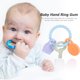thumbnail image 4 of Silicona Bebé Pulsera Molar Suministros Apaciguar Bebé Mordedor Anillo Accesorios Juguetes Ndcxsfigh libre de BPA, 4 of 6