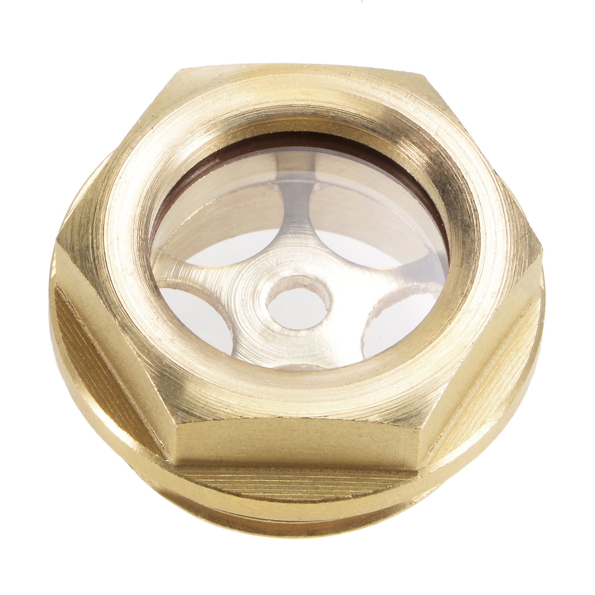 Oil Liquid Level Gauge Sight Glass G3/4 Male Threaded Brass Air