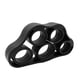 thumbnail image 2 of Empuñaduras Empuñaduras Anillo de tensión de silicona para entrenador de fuerza de dedo, 2 uds. (negro 8,8 libras), 2 of 7