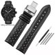 thumbnail image 3 of Correa de reloj de cuero genuino nueva para Tissot 1853 Special T116 Correa T116617 Warriors Knights Lakers Pulsera Heuer de 22 mm para hombre, 3 of 5