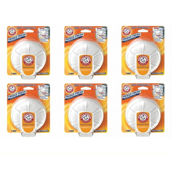 Arm and Hammer Fridge Fresh Baking Soda Disc - Pack of 6