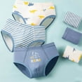 thumbnail image 2 of Gaexia 4PCS Boys Underwear Soft Tagless Panties for Kids Cotton Comfort Breathable Boxer Briefs 4-Pack, 2 of 3