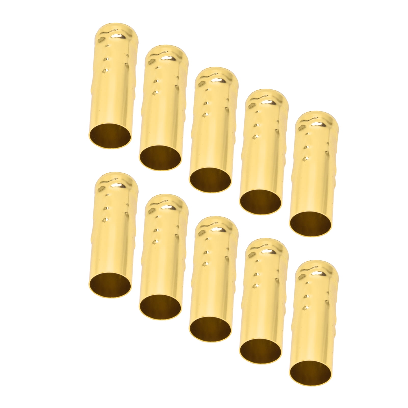 Loewten Candle Lamp Holder Tube, Candle Holder Sleeve Electroplating