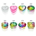 thumbnail image 5 of Heart Shaped Nail Crystal Cup Acrylic Liquids Powder Glass Dappen Dish with Lid Nail Crystal Bowl for Salon and Home, 5 of 5