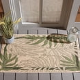 thumbnail image 2 of Safavieh Courtyard Cailyn Floral Indoor/Outdoor Area Rug, Cream/Green, 2'7" x 5', 2 of 14