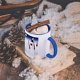 thumbnail image 5 of 3dRose, Holiday Snowman With Cardinals, 11oz Two-Tone Blue Mug, 5 of 7
