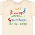 thumbnail image 4 of Inktastic Speech Therapist Like Mommy Boys or Girls Baby Bodysuit, 4 of 5