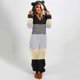 thumbnail image 4 of Gibobby Mono Bombachos Pijamas de manga larga de lana artificial para mujer Casual Color sólido Cremallera Suelta con capucha Mono Pijamas Casual Invierno Cálido Orejas lindas(Negro， S), 4 of 5