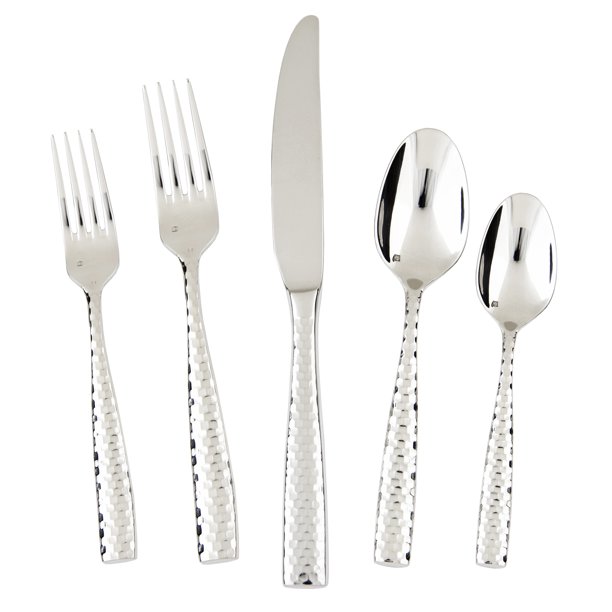 Fortessa® Lucca Faceted 20pc Boxed Flatware Set