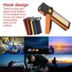 thumbnail image 5 of Greeniant Mini luz de trabajo, luces plegables, gancho giratorio, linterna portátil, accesorios de iluminación brillante para Camping, caza, reparación Type2 NO2 Greeniant OD002458-04B, 5 of 6