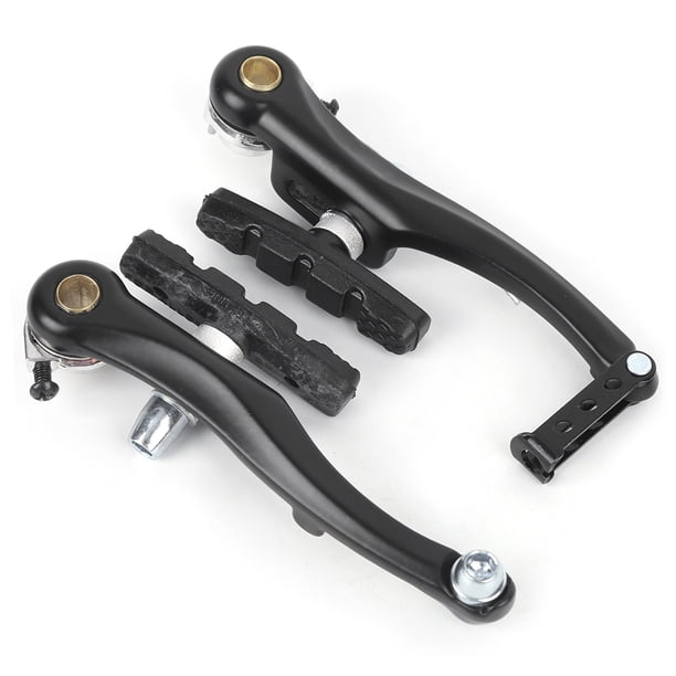 V-Brake 2 Paires Freins Vélo Universels Avant/Arrière - Freins MTB Et Route Avec Câbles (Noir, Argent)