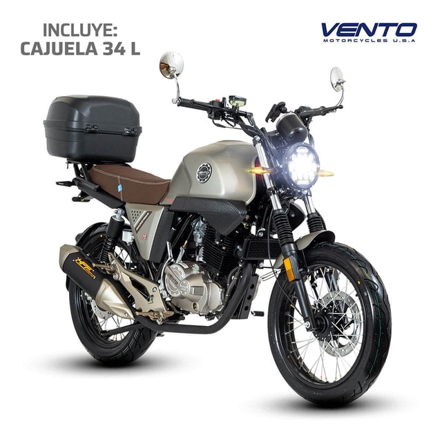 Motocicleta Rebel Vento Rocketman 300 Gris 2026