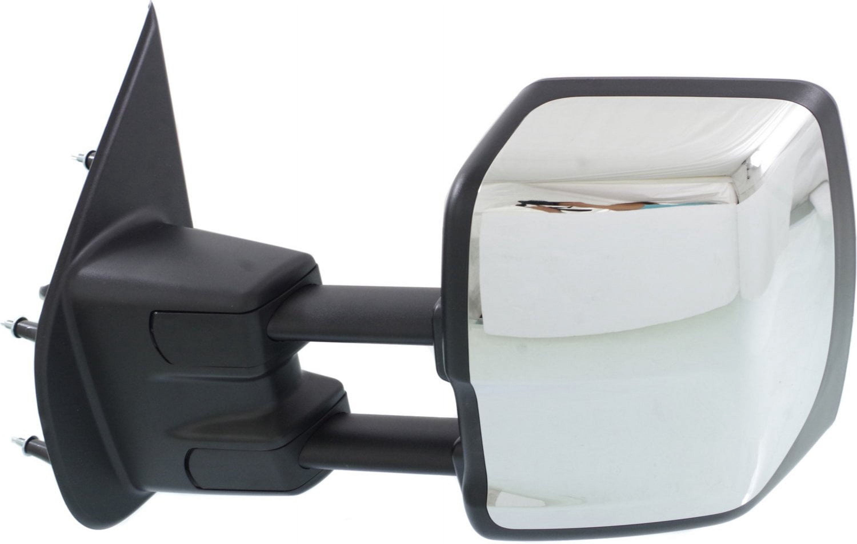 Towing Mirror Compatible With 2012-2018 Nissan NV3500 NV2500 Left Driver Side Heated w/ Blind Spot Corner Glass Chrome Kool-Vue
