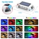 thumbnail image 3 of Luces solares para entradas VOLISUN, paquete de 8, 9 colores RGB IP67, 3 of 6
