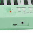 thumbnail image 4 of 54 Key Electronic Piano Keyboard with Wired Microphone Support Recording Multifunction Kids Electronic Piano Music Keyboard Green, 4 of 4