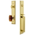 thumbnail image 2 of Grandeur Fifth Avenue D Grip Single Cylinder Handleset with Baguette Interior Knob, 2 of 5
