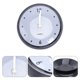 thumbnail image 4 of 1 UNID a prueba de agua Sucán del reloj colgante Cuarto de baño creativo Cocina Reloj colgante, 4 of 8