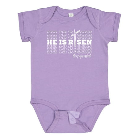 

Inktastic He is Risen Mirror Words Gift Baby Boy or Baby Girl Bodysuit