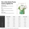 thumbnail image 7 of Balery Cartoon Cactus Men's Casual Button Down Shirt Short Sleeve Textured Summer Cuban Beach Shirts-Medium, 7 of 7