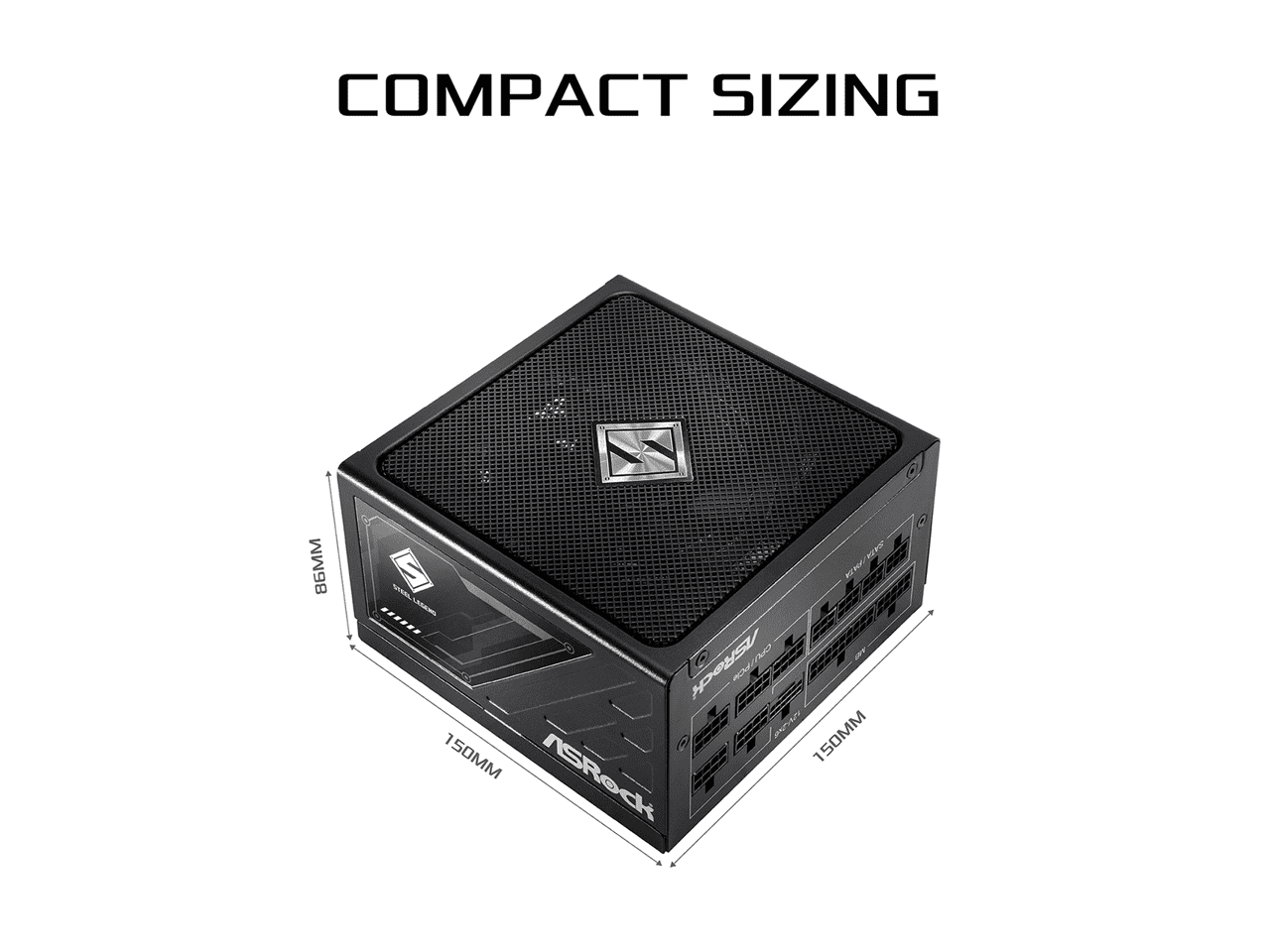 ASRock SL-850G 850W ATX3.1 & PCIe5.1 80 PLUS GOLD Certified Full Modular Power Supply