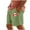Green, variant on HOMADLES Cargo Shorts for Men Linen Quick Dry Elastic Waist Summer Straight Leg Soft Rib Drawstring, Cargo Short Beige 2XL