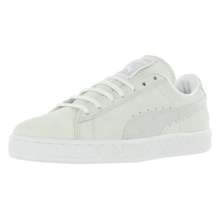 Puma Suede Classic Lo Winterized Womens Shoes Size 8, Color: Grey/White