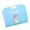 40 pages-Blue, variant on 40/60 Pages Pregnancy Check Lists File Folder Pregnant Report Document Organizers Multifunctional Storage Booklet