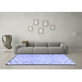 thumbnail image 3 of Ahgly Company Machine Washable Indoor Rectangle Southwestern Blue Country Area Rugs, 2' x 3', 3 of 4