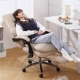 thumbnail image 3 of Designer Ergonomic Office Chair Mobile Folding Lounge Recliner Living Room Chairs Accent Comfy Sillas De Oficina Salon Furniture My Lux Decor Round, 3 of 17
