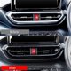thumbnail image 2 of Carbon Fiber Car Interior Dashboard Center Console Air Vent A/C Outlet Frame Cover Trim for Raize/ 2, 2 of 5