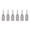 T7, variant on 6Pcs Hexagonal Security Bit Set High Hardness Steel Impacts Bit 1/4" Hexagonal Shank For Electric Screwdrivers