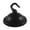 Black Open Mouth, variant on deevoka Ceiling Hook Wall Hanging Hook Easy Installation Hanger Ceiling Bracket for Chandelier Lamp Hanging Plants Lights Decorations White Open Mouth