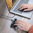 thumbnail image 1 of Mechanical Multifunctional Gaming Keyboard Home Portable USB Driver Free Mini Keypad Programmable Key Board Desktop PC Laptop Black, 1 of 9