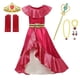 thumbnail image 3 of Disfraz de jazmín para niñas, vestido de princesa árabe, fiesta de cumpleaños para niños, disfraz de Navidad, disfraz de sirena, Elena, Moana, ropa, 3 of 4