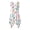 Cartoon Safari Animal Floral, variant on Flame Sharks Print Summer Sleeveless Dress, Side Pockets Ladies Irregular Hem Casual Dress with Pleated Crew Neck for Cocktail Party