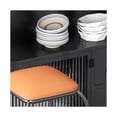 thumbnail image 3 of Kitchen Island Table Movable Bar Counter Cooking Table Open Sideboard Cabinet with Drawers, 3 of 8