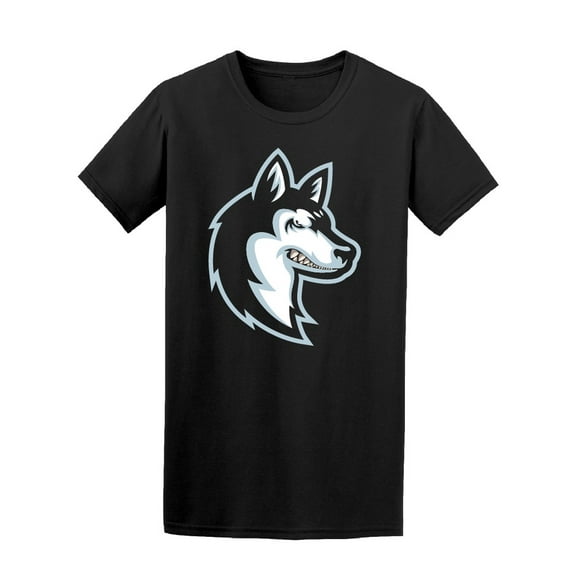 Siberian Husky Dog Sticker T-Shirt Men -Image by Shutterstock, Male XX-Large