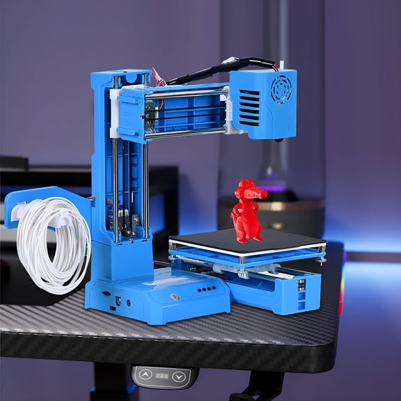 GJX 3D Printer & 3D Printers - Fully Assembled & Automatic Leveling Function High-precision for Beginners 3D Printer Multicolor