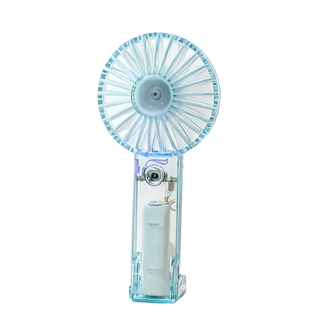 Deeceymbur Portable Mini USB Rechargeable Handheld Fan 3 Speed Quiet Lightweight Compact USB Power Cord for Travel Home Office Desk