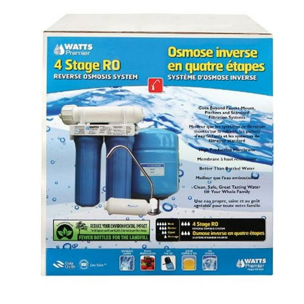 Watts Premier 500025 4 Stage Reverse Osmosis System