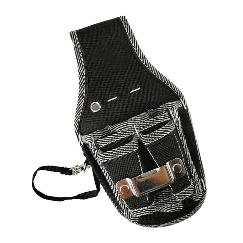 Simple Electrician Waist Pocket Tool Belt Pouch Bag Diagonal Stripes Type
