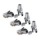 thumbnail image 1 of 150 Piezas Cat6 RJ45 Conector Cable UTP Jack Ethernet 8P8C Red 6 Enchufes Modulares con Tapas RJ45 de 6.5 mm, 1 of 5