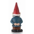 thumbnail image 3 of Bobblehead Gnome with Hands Behind Outdoor Garden Statue - 34", 3 of 6